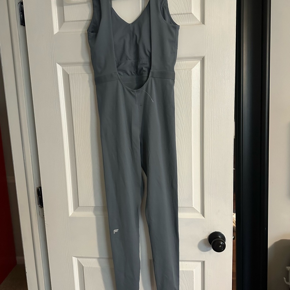 Fabletics Motion 365 One Piece Storm Cloud Jumpsu… - image 3